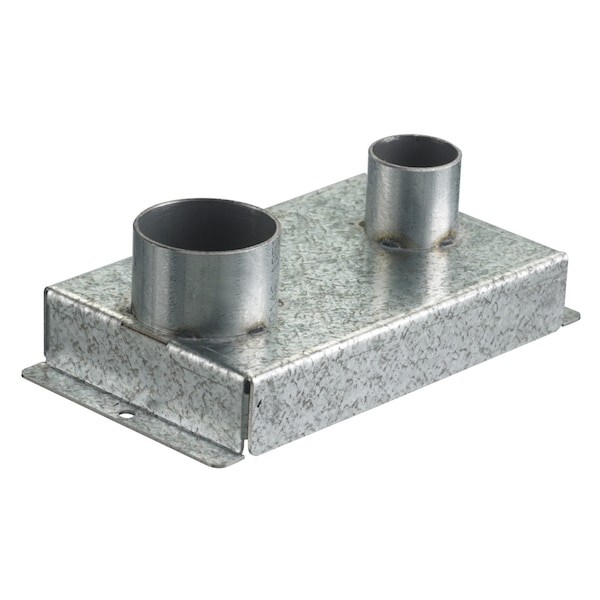 Recessed 8" Series, Replacement Fitting Box, (2) 1" EMT